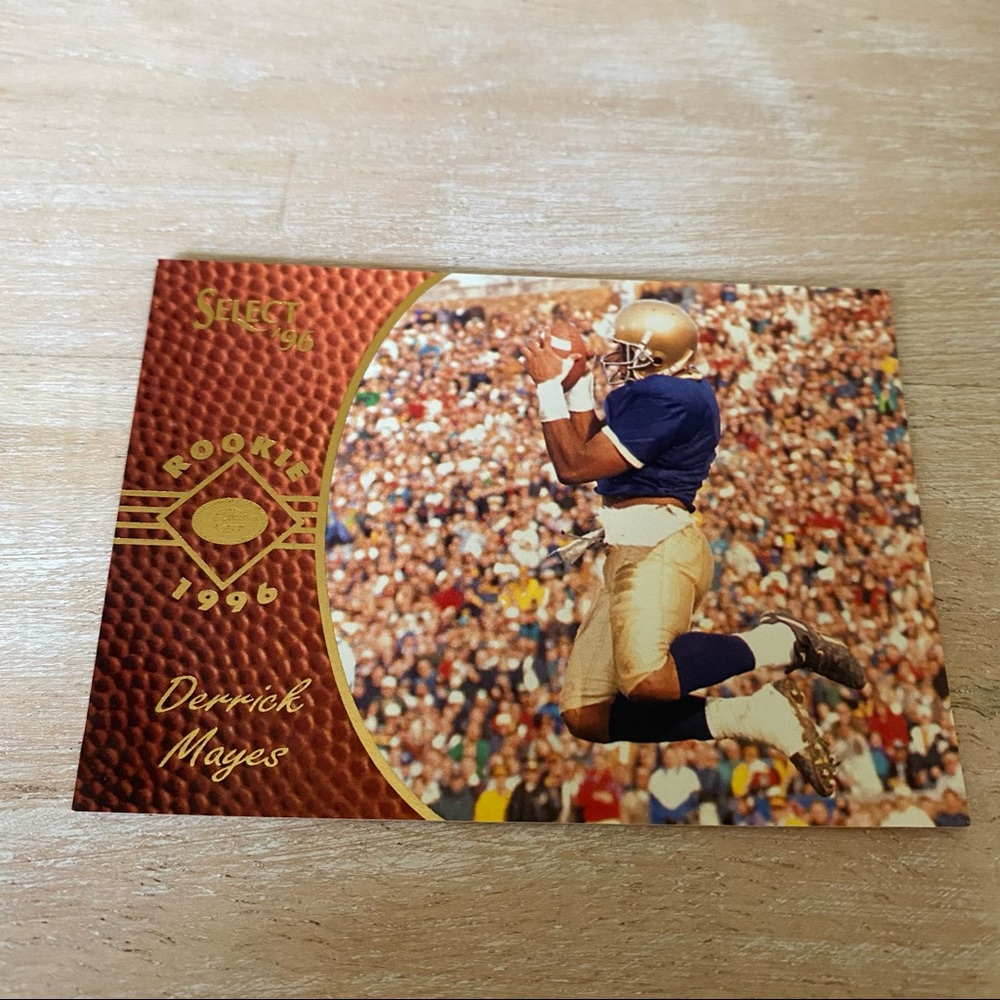 Derrick Mayes WR 1996 Card